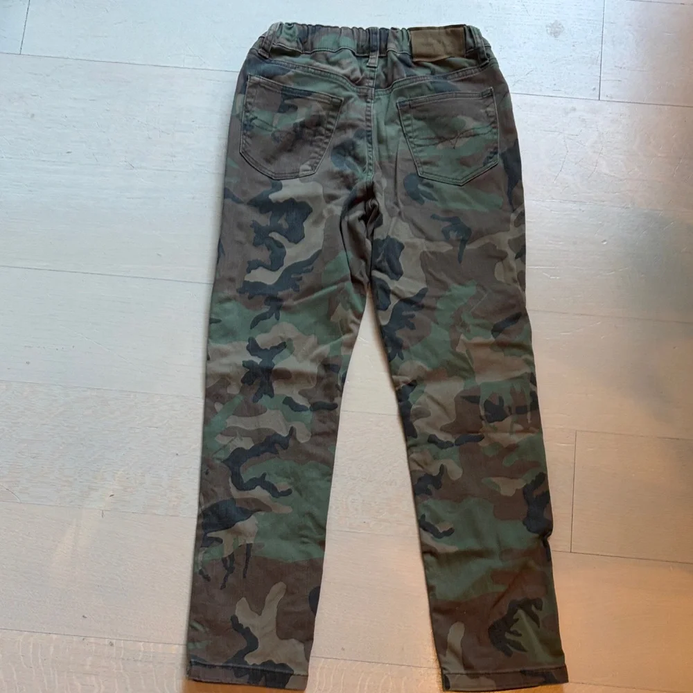 Ralph Lauren Boys Camo Jeans in Green and Brown